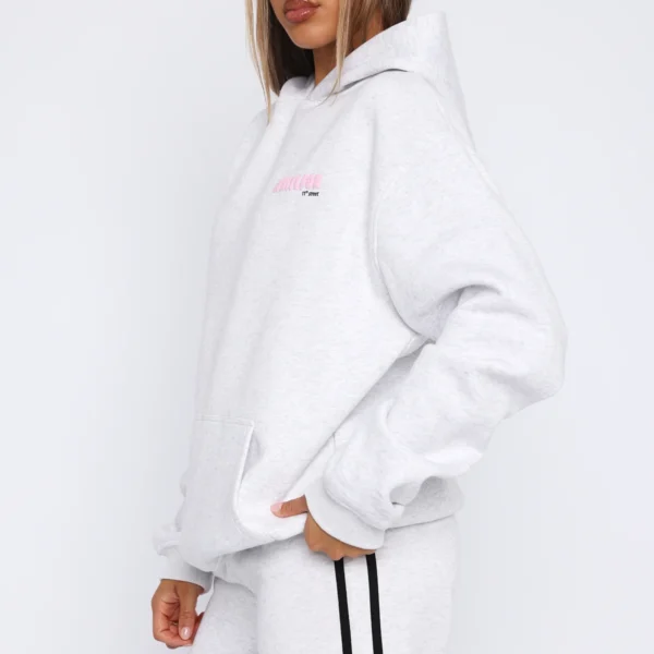 11th Street She's So Lucky Oversized Hoodie Leopard Splice
