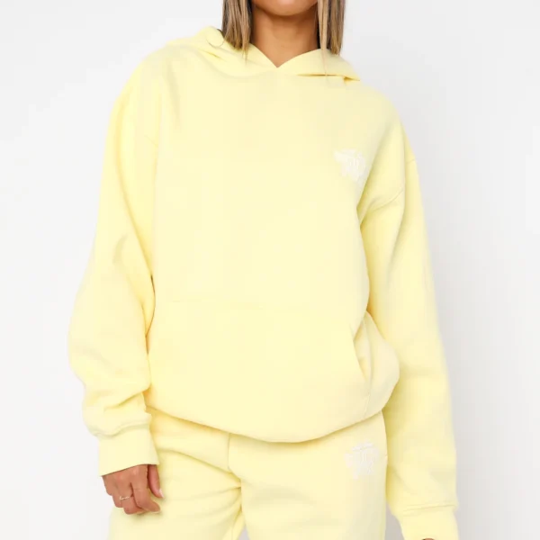 The Love Always Oversized Hoodie Lemon