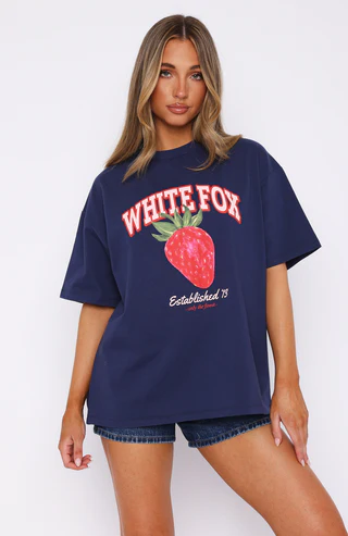 The Finest Oversized Tee Navy