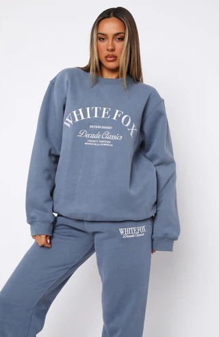 Essential Oversized Sweater Ocean