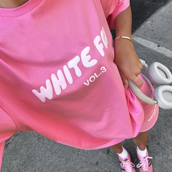 Oversized Tee Bubblegum