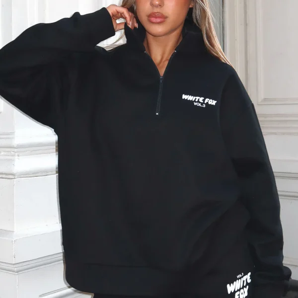 Offstage Zip Front Sweater
