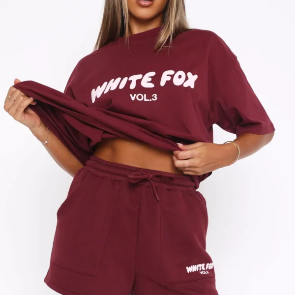 The Offstage Lounge Shorts Red Velvet