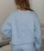 Forever Oversized Sweater Baby Blue