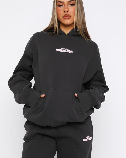 The Moment Oversized Hoodie Charcoal