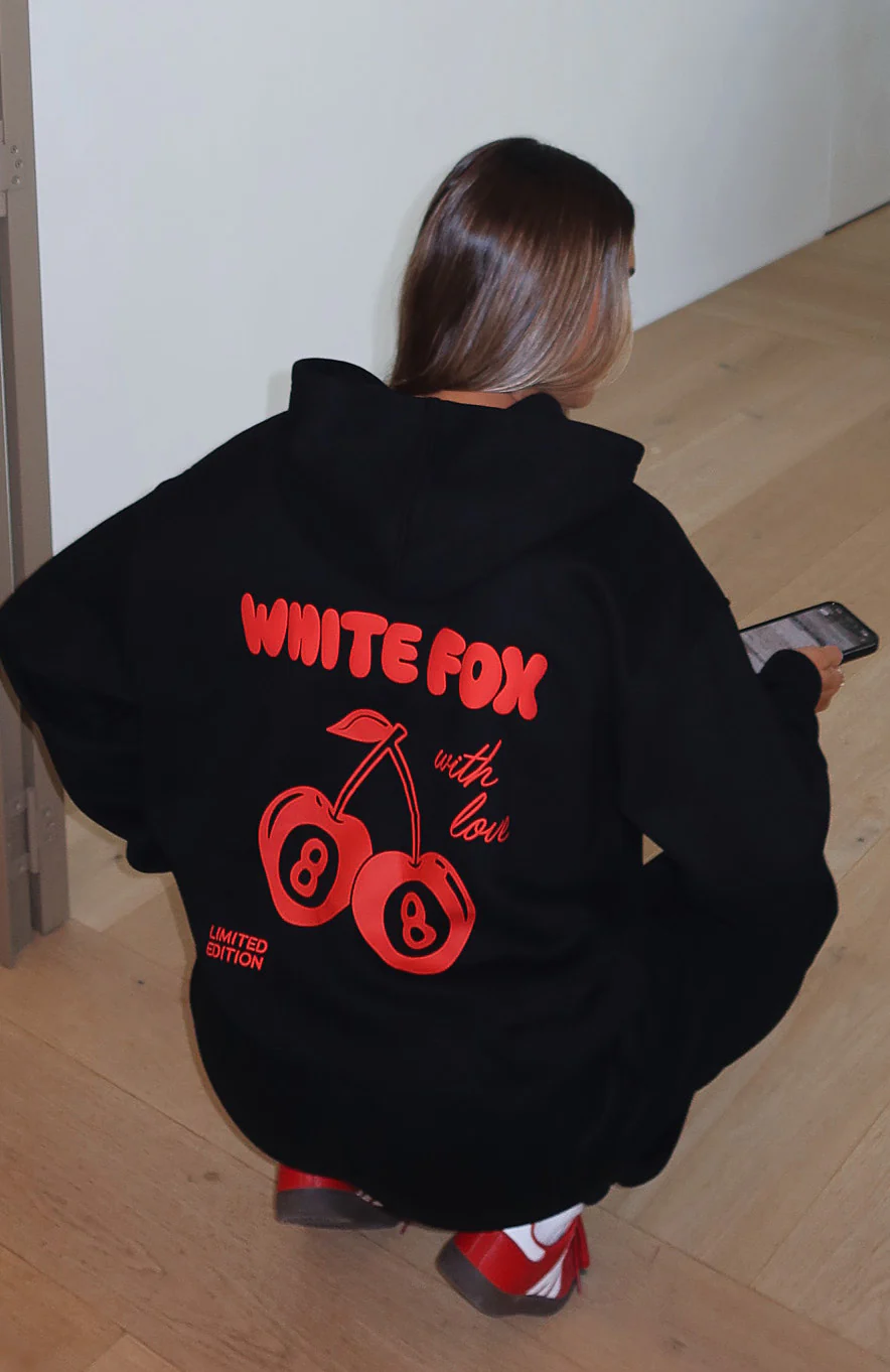 The Moment Oversized Hoodie Black