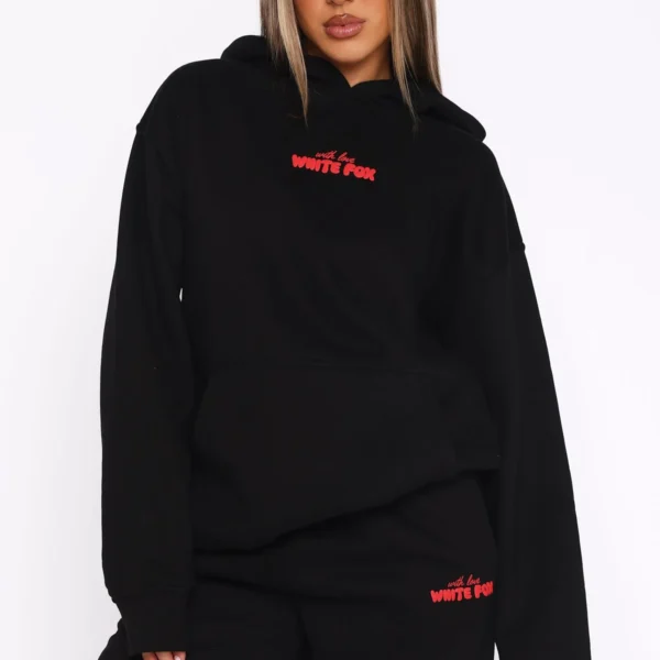 The Moment Oversized Hoodie Black