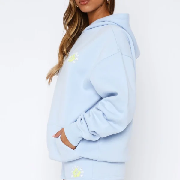 Keep Blooming Oversized Hoodies