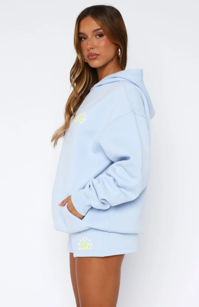 Keep Blooming Oversized Hoodies